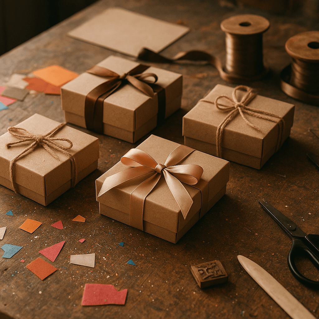 Шоколадные наборы в эко-упаковке: тренд 2026 на осмысленные подарки без лишнего. Авторская работа