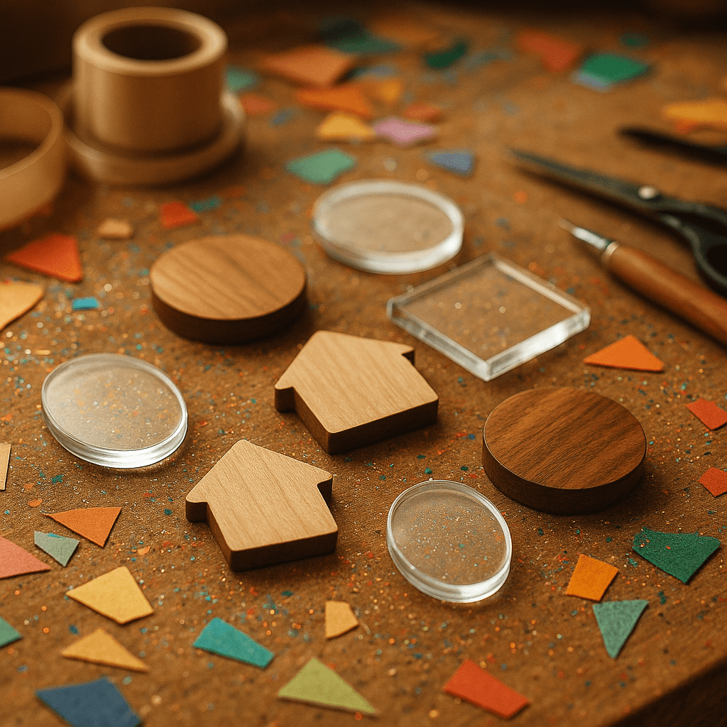 Магниты из дерева и акрила как корпоративные сувениры: как пережить конкуренцию гаджетов. Эксклюзивный подарок