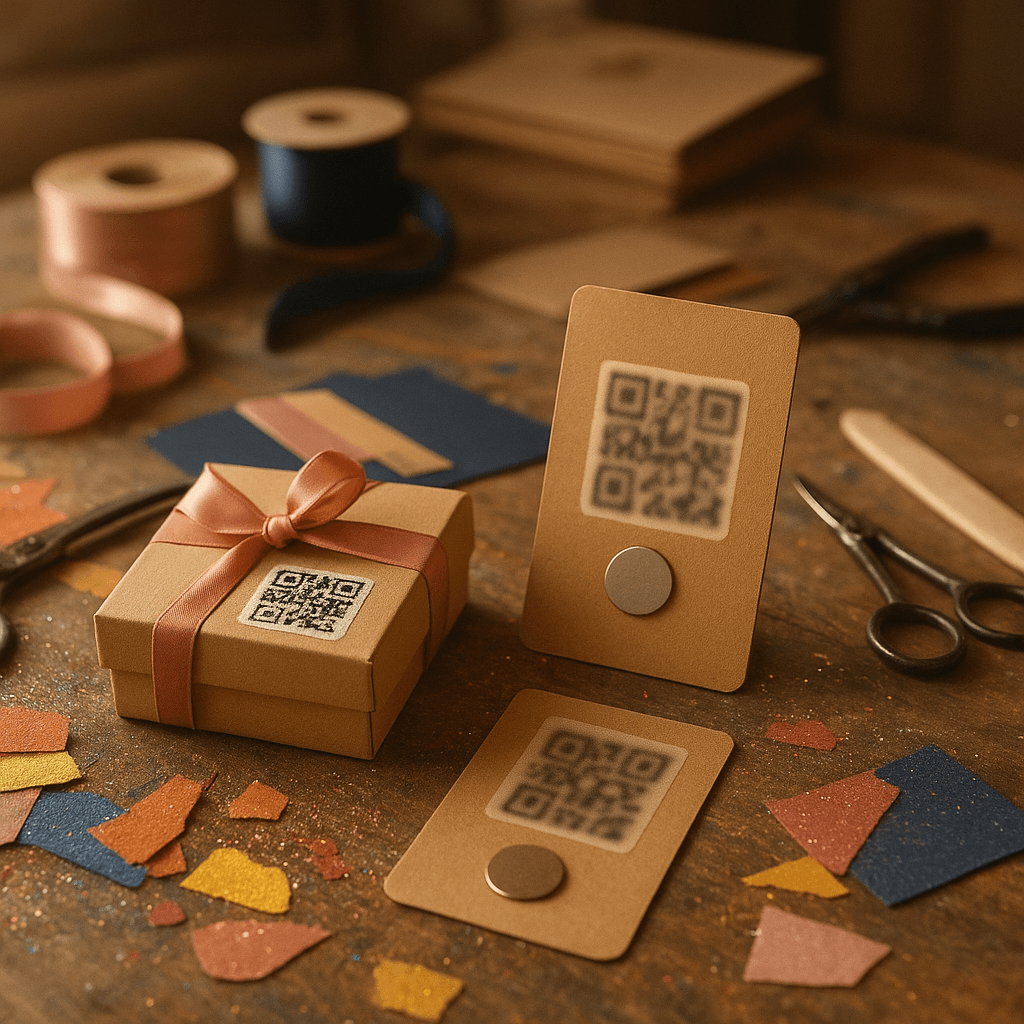 Бизнес-подарки с QR-кодами и NFC-метками: когда физический предмет встречает цифровой мир. Эксклюзивный подарок