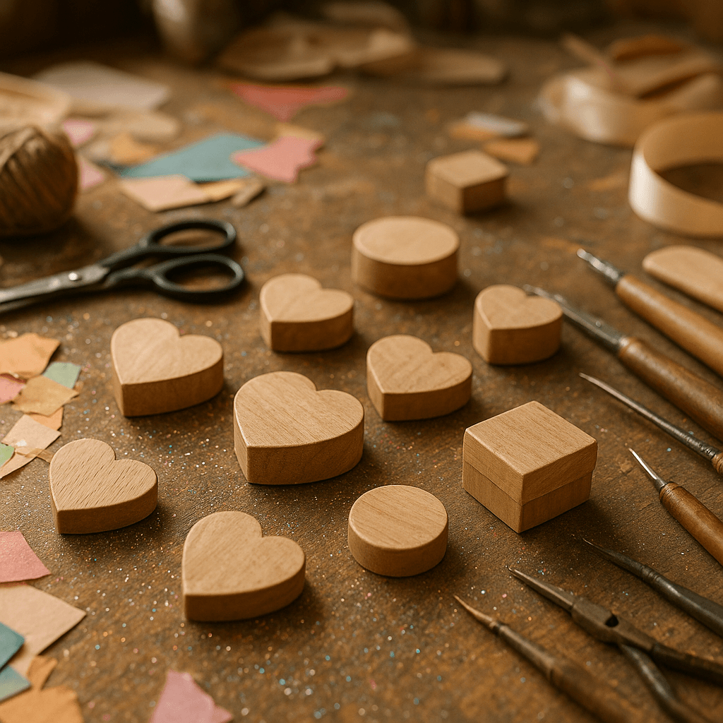 Деревянные подарки гостям на свадьбу 2026. Процесс создания