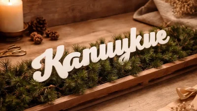 Фамилия, хештег из дерева. Новосибирск