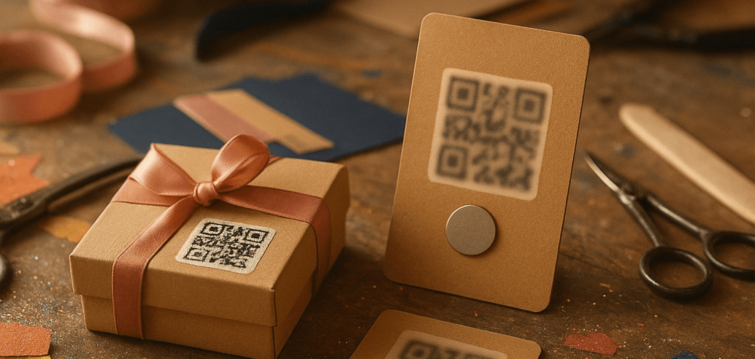 Бизнес-подарки с QR-кодами и NFC-метками: когда физический предмет встречает цифровой мир. Эксклюзивный подарок